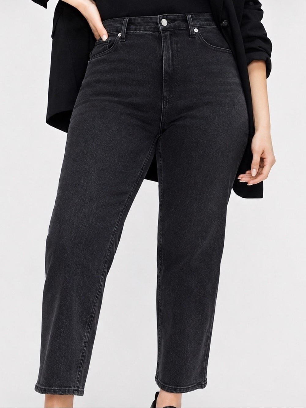 Everlane Curvy Way-High Jean, size 26 tall